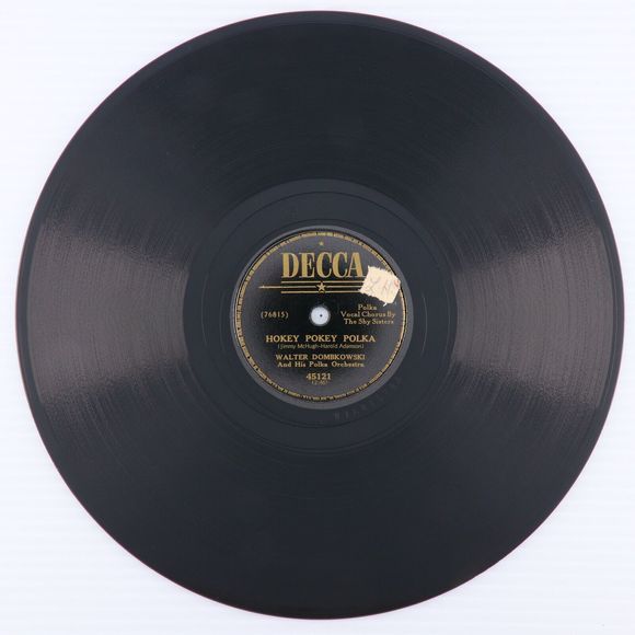 Walter Dombkowski - Hokey Pokey Polka / Whoopee  1950 78 rpm Record Decca 45121 - Picture 2 of 16